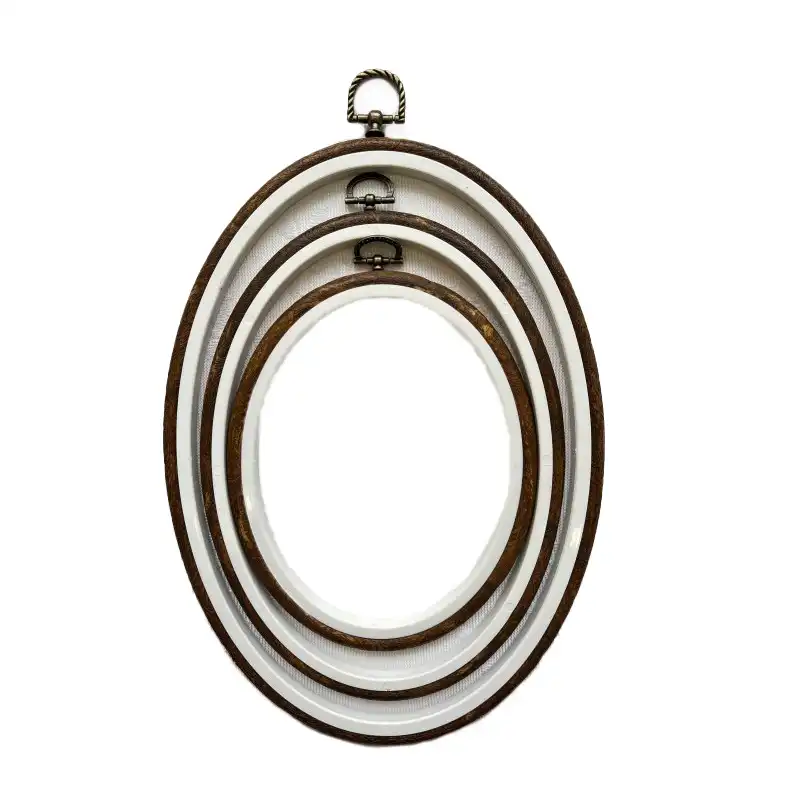 کارگاه گلدوزی مدل بیضی بسته 3 عددی