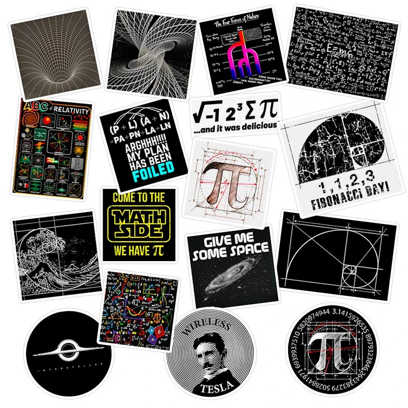 استیکر لپ تاپ ماسا دیزاین طرح Nikola Tesla کد COLS102 مجموعه 17 عددی