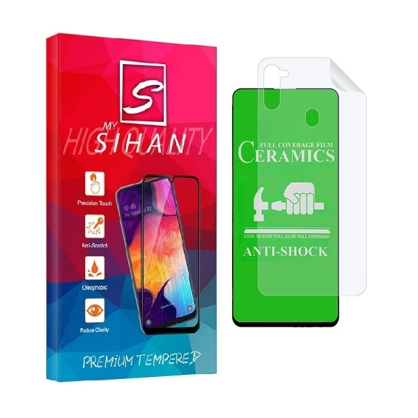 محافظ صفحه نمایش مای سیحان مدل 2CRN مناسب برای گوشی موبایل سامسونگ Galaxy A11 به همراه محافظ پشت گوشی