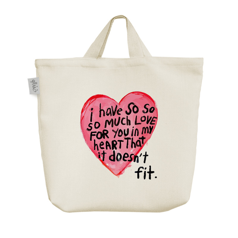 ساک خرید خندالو مدل Love کد 8318