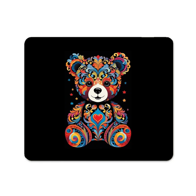 ماوس پد پاد آفرین مدل خرس کیوت فانتزی کد P817 سایز 19*24 سانتی متر