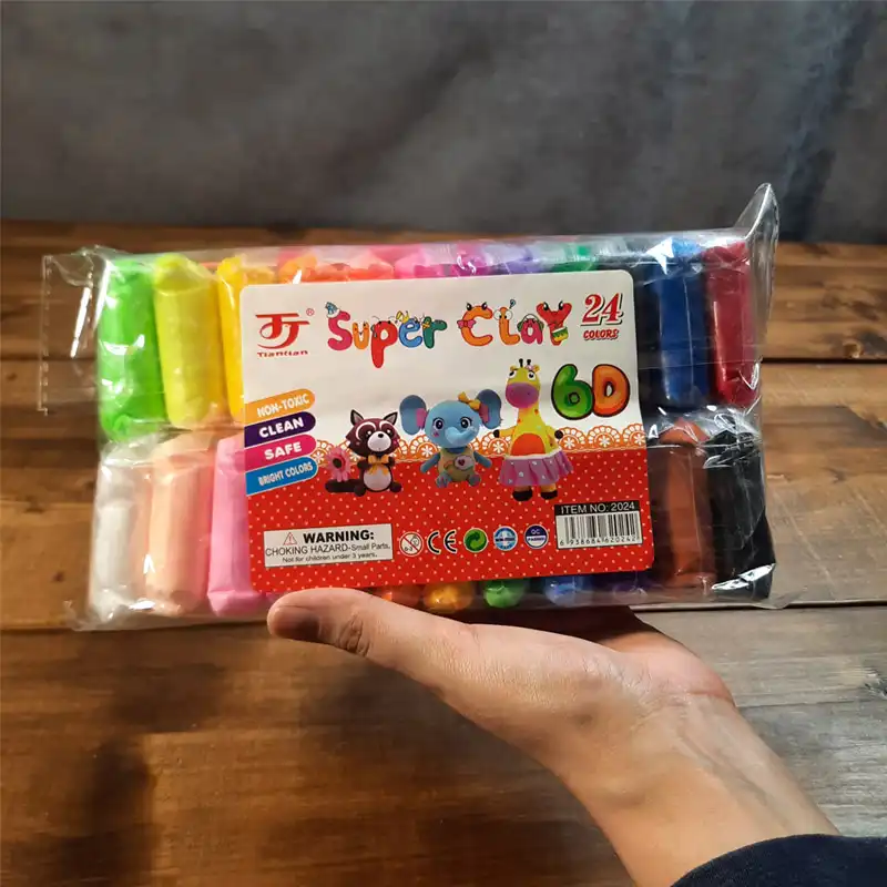 خمیر بازی کلی مدل سبک بسته 24 عددی