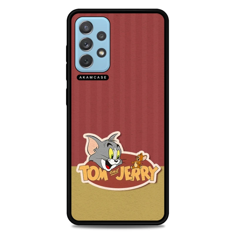 کاور آکام مدل AMC-WSGA72-TOM & JERRY14 مناسب برای گوشی موبایل سامسونگ Galaxy A72