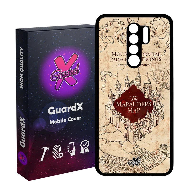 کاور گارد ایکس طرح هری پاتر مدل Glass10490 مناسب برای گوشی موبایل شیائومی Redmi 9/Redmi 9 Prime/Poco M2