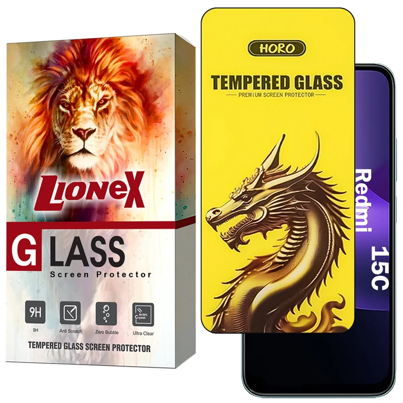 محافظ صفحه نمایش لایونکس مدل FHGL20 مناسب برای گوشی موبایل شیائومی Redmi 15C 4G / 5G