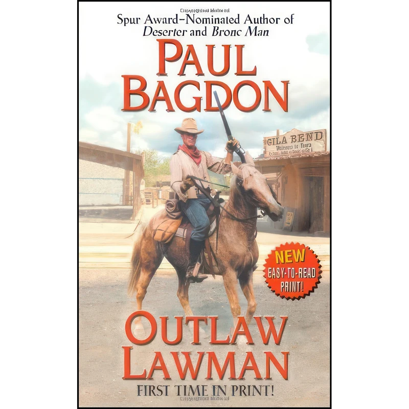کتاب Outlaw Lawman اثر Paul Bagdon انتشارات Leisure Books