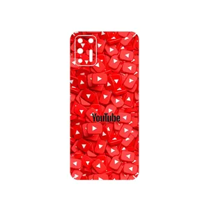 MAHOOT Youtube Cover Sticker for Motorola Moto G9 Plus