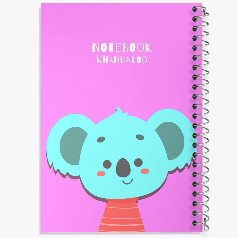 دفتر مشق 100 برگ خندالو طرح کوآلا بامزه کد N1107