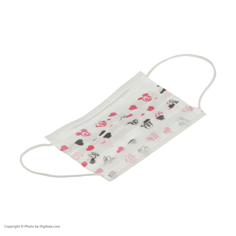 ماسک تنفسی کودک رها مدل P2 بسته 50 عددی
