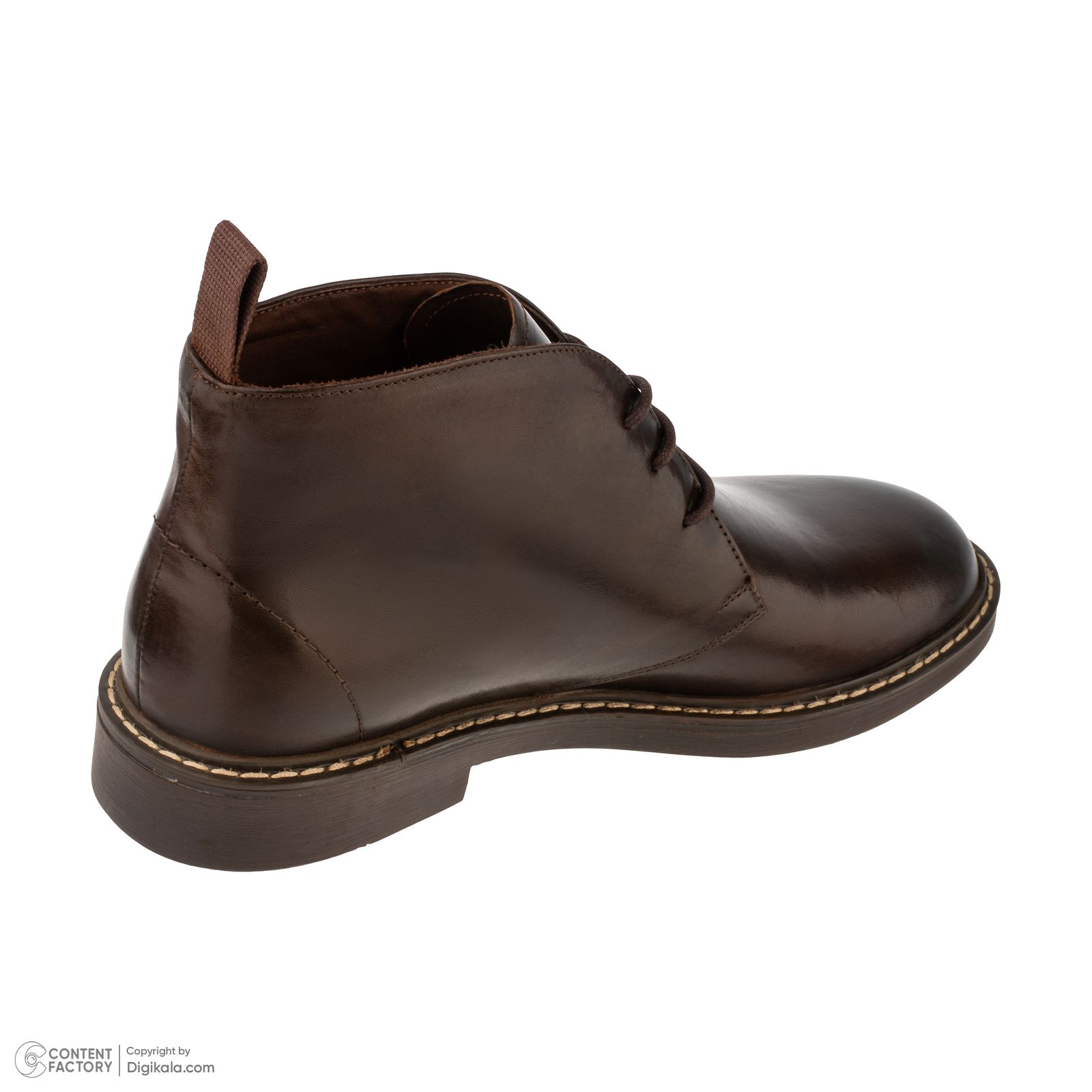 نیم بوت مردانه چرم مشهد مدل J6286-088-41 -  - 5