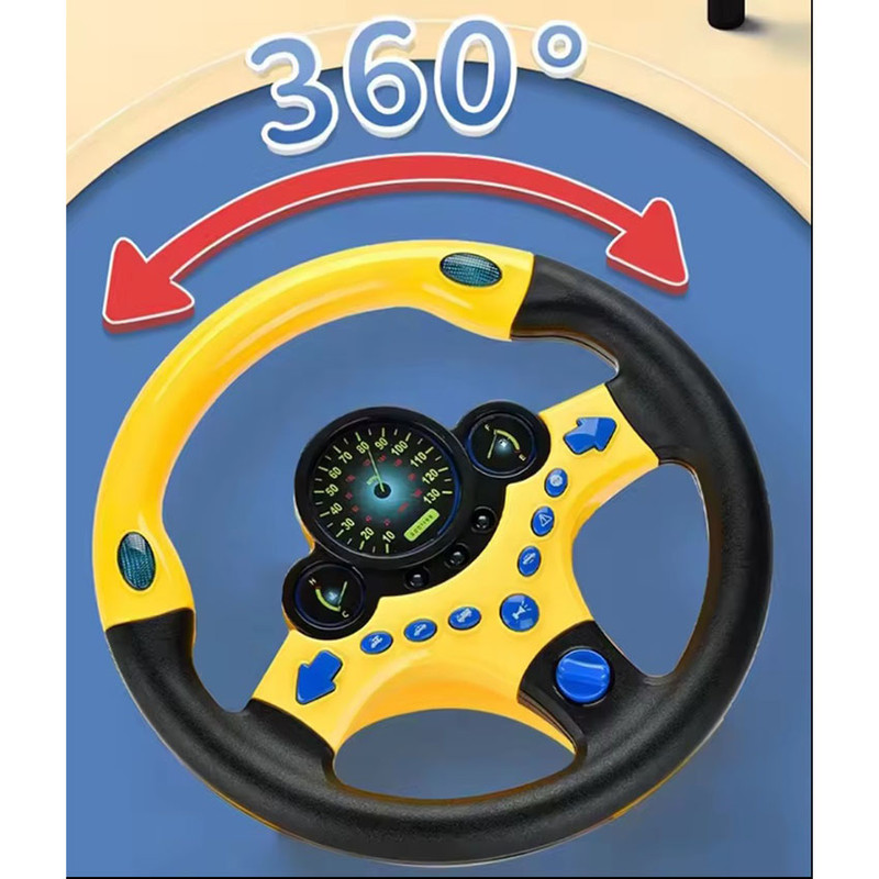 اسباب بازی مدل فرمان موزیکال طرح فانتزی چراغدار کد 1192E