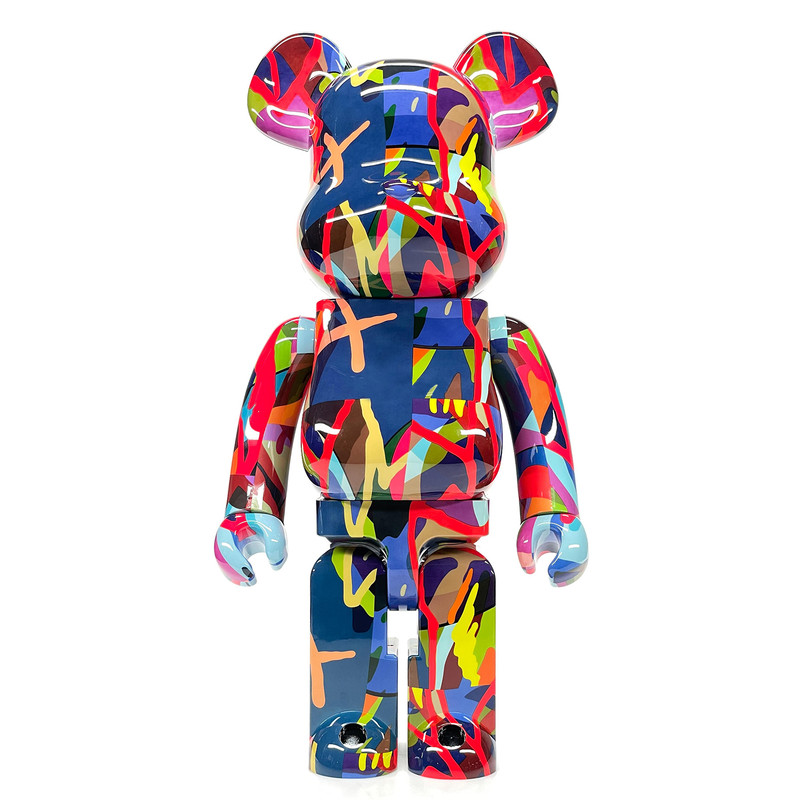 فیگور مدل Bearbrick kaws Tension
