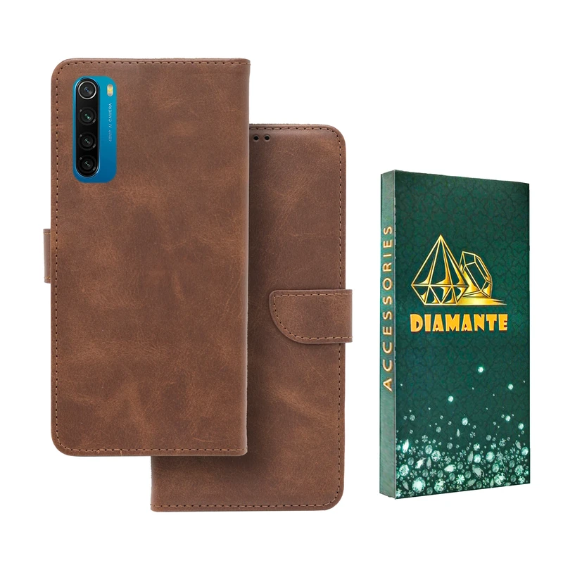 کیف کلاسوری دیامانته مدل Bors Gn مناسب برای گوشی موبایل شیائومی Redmi Note 8