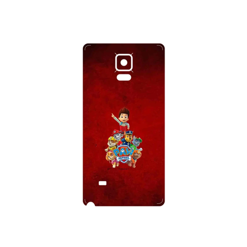 برچسب پوششی ماهوت مدل Paw Patrol مناسب برای گوشی موبایل سامسونگ Galaxy Note 4