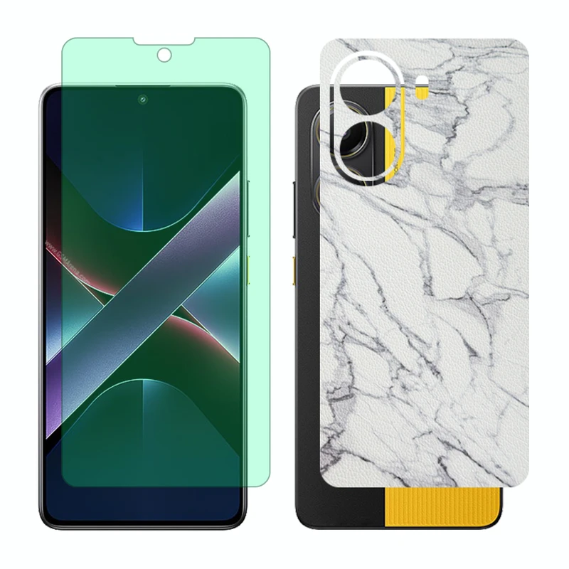 محافظ صفحه نمایش گرین لایت گلس مدل Together مناسب برای گوشی موبایل شیائومی Poco X7 Pro به همراه برچسب پوششی