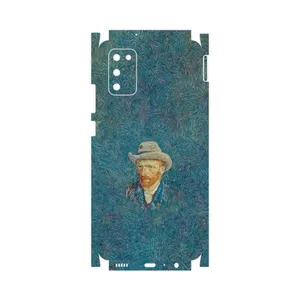MAHOOT Self portrait with a gray felt hat-FullSkin Cover Sticker for Samsung Galaxy A02S