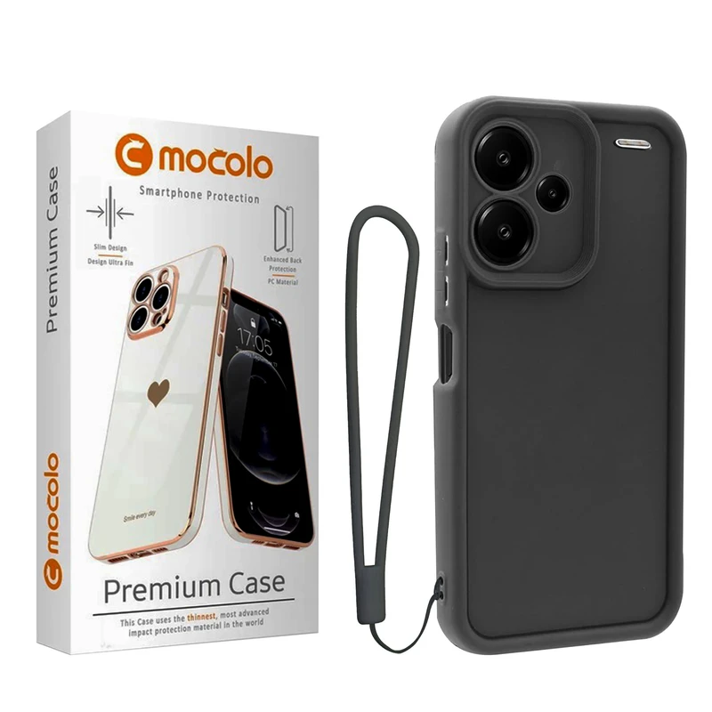 کاور موکولو مدل Silicone Puffer Strap مناسب برای گوشی موبایل شیائومی Redmi Note 13 Pro Plus به همراه بند