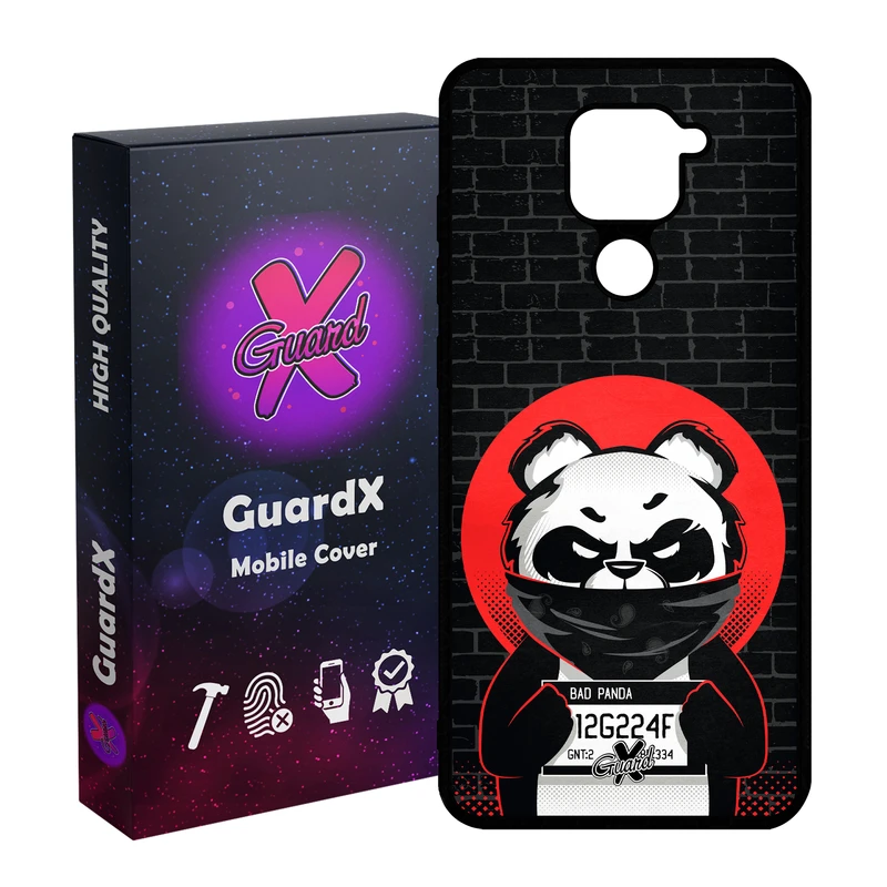 کاور گارد ایکس طرح Panda مدل Glass10241 مناسب برای گوشی موبایل شیائومی Redmi Note 9