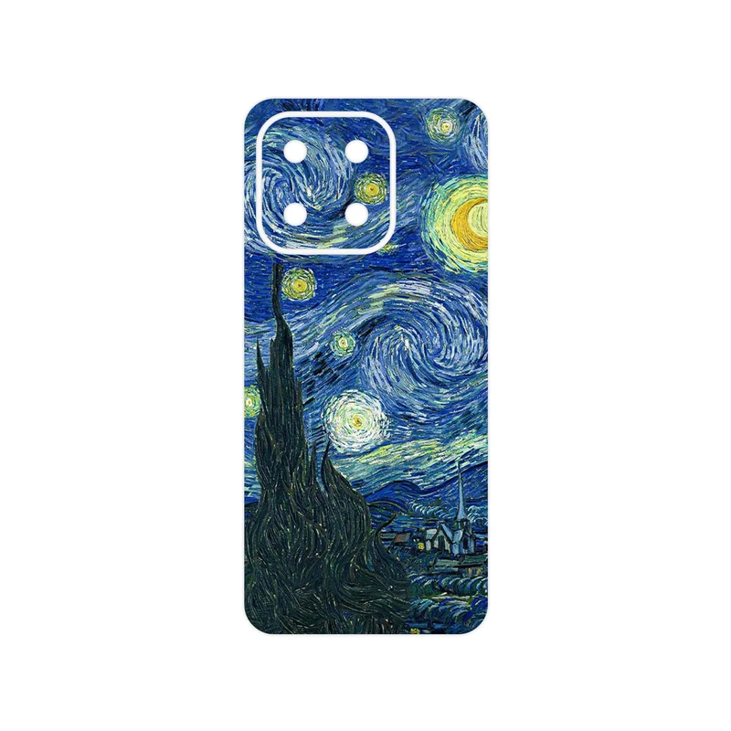 برچسب پوششی ماهوت مدل The Starry Night of van Gogh مناسب برای گوشی موبایل آنر X6b