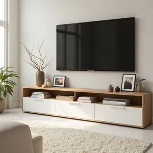 میز تلویزیون مدل 1421 مناسب برای تلویزیون تا 75 اینچ