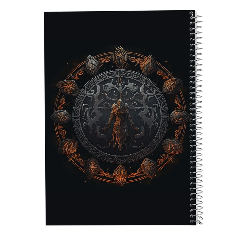 دفتر ژورنال نویسی 50 برگ مدوپد مدل نقطه ای طرح  ارباب حلقه ها The Lord of the Rings کد DF3139