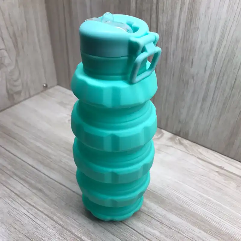 قمقمه مدل سیلیکونی نارنجکی گنجایش 0.5 لیتر