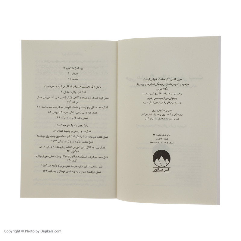 کتاب عیبی ندارد اگر حالت خوش نیست اثر مگان دیواین نشر میلکان