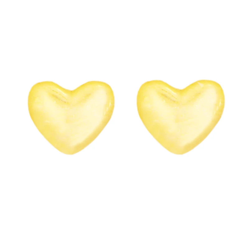 گوشواره زنانه ژوپینگ مدل قلب کد 174