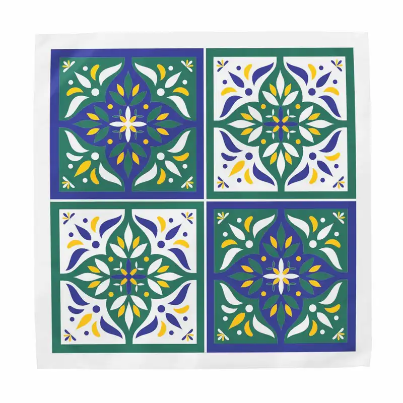 دستمال سر و گردن هاماگراف مدل squares