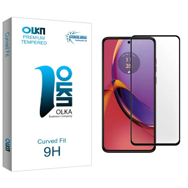 محافظ صفحه نمایش شیشه ای کولینگ مدل Olka مناسب برای گوشی موبایل موتورولا Moto G84