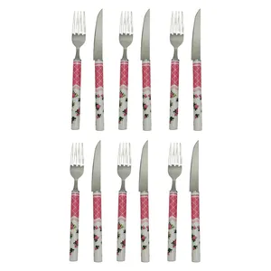 سرویس کارد و چنگال میوه خوری 12 پارچه مدل 70702