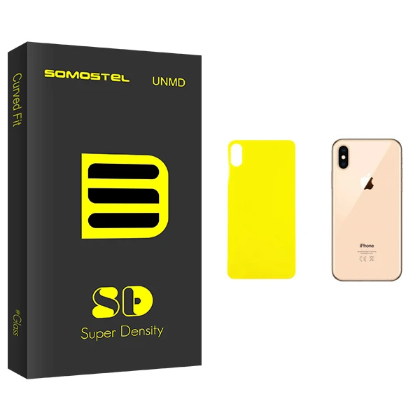 محافظ پشت گوشی سوماستل مدل SD Glass مناسب برای گوشی موبایل اپل iPhone XS Max