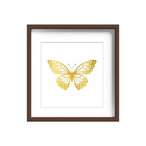تابلو طلاکوب زرکات طرح پروانه مدل Butterfly
