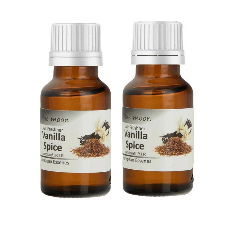 اسانس خوشبوکننده هوا مدل وانیل ادویه حجم 17 میلی لیتر بسته 2 عددی
