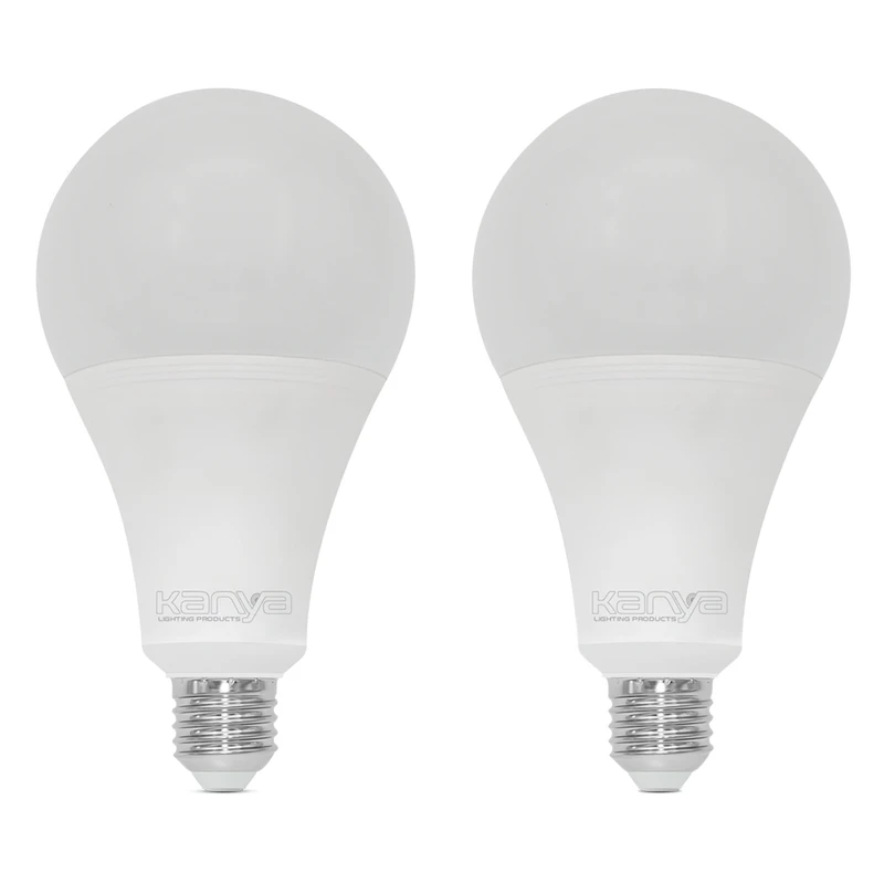 لامپ ال ای دی 25 وات کانیا مدل حبابی مات پایه E27 بسته دو عددی 