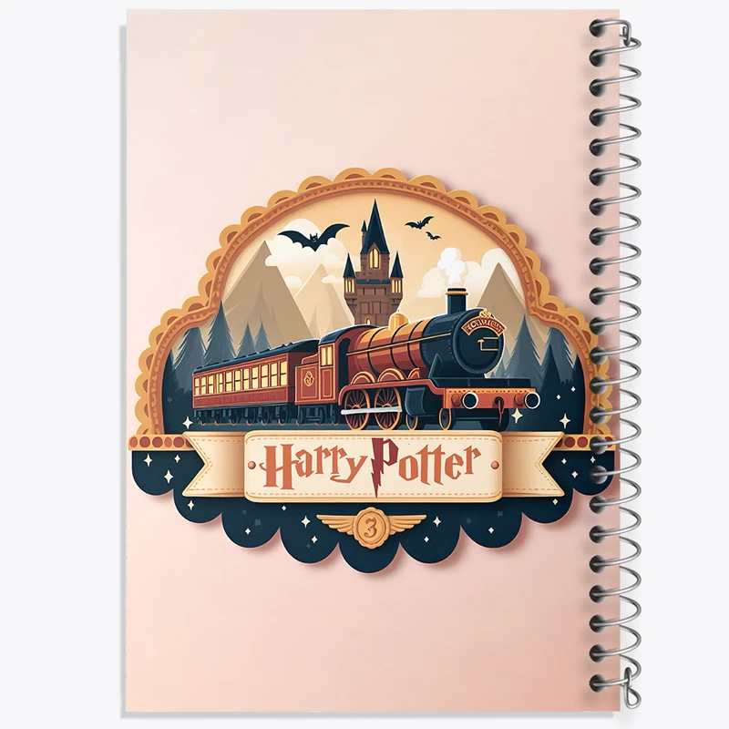 دفتر مشق 50 برگ خندالو طرح هری پاتر (Harry Potter) کد N4908