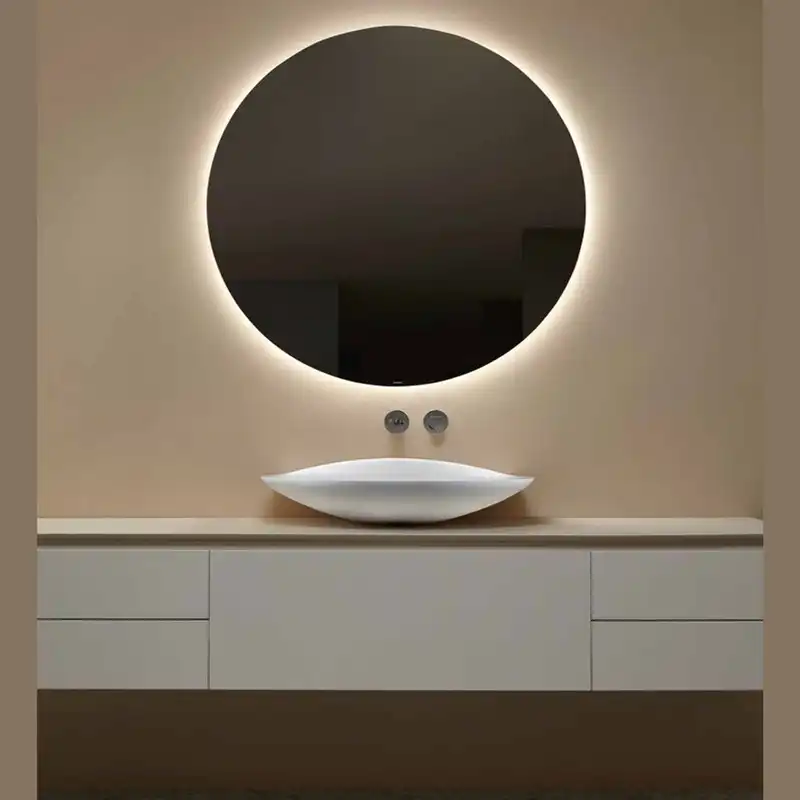 آینه سرویس بهداشتی الف طرح گرد کد BA-100