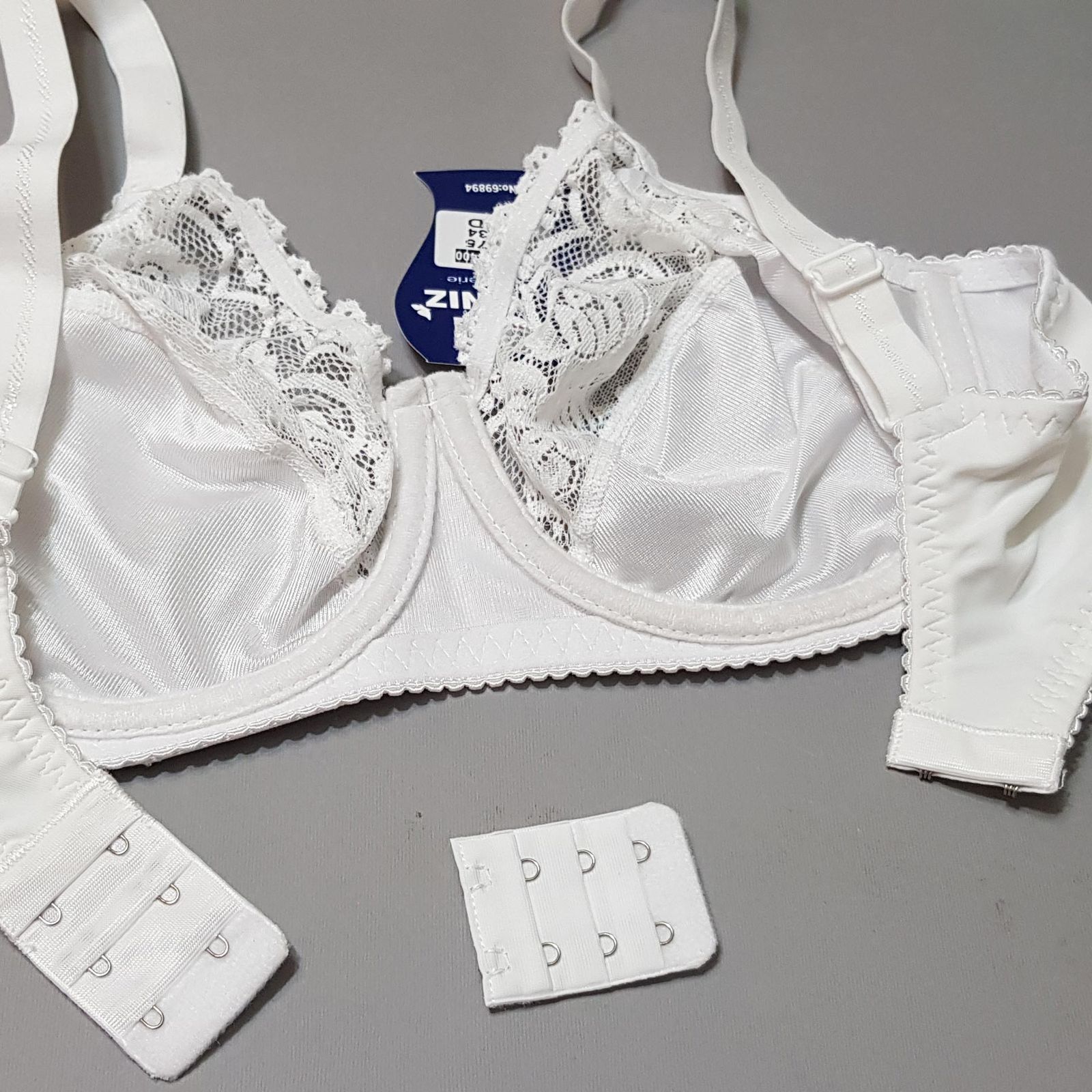 سوتین زنانه پانیذ مدل فنردار گیپوری کد 44400 - - 5