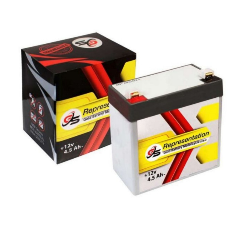 باتری موتورسیکلت جی اس مدل s100