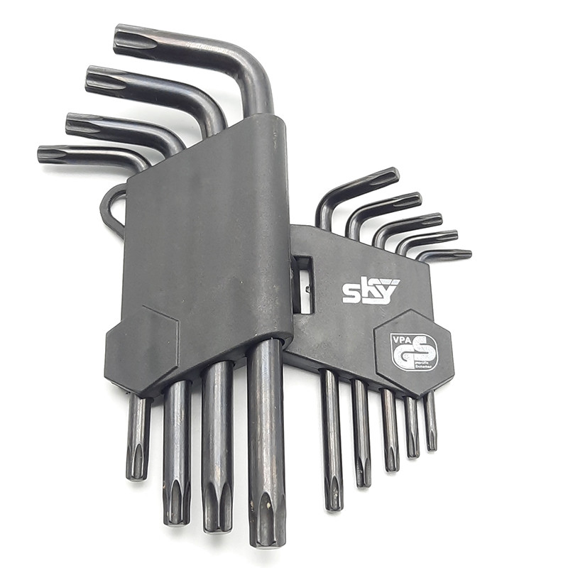 مجموعه 9 عددی آچار الن ستاره ای اسکای مدل ST-1211