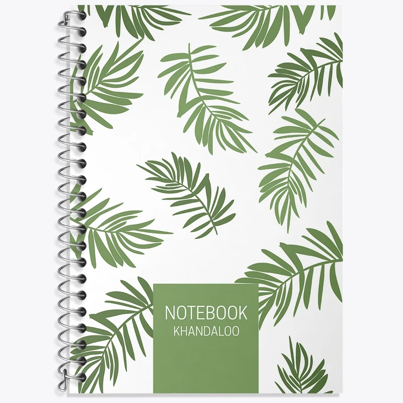 دفتر لغت 50 برگ خندالو طرح برگ کد N626