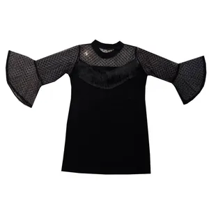 بلوز آستین بلند زنانه مدل استین توری