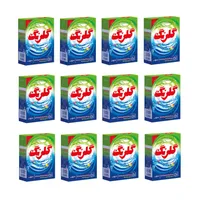 پودر ماشین لباسشویی گلرنگ مدل درخشان حجم 500 گرم بسته 12 عددی