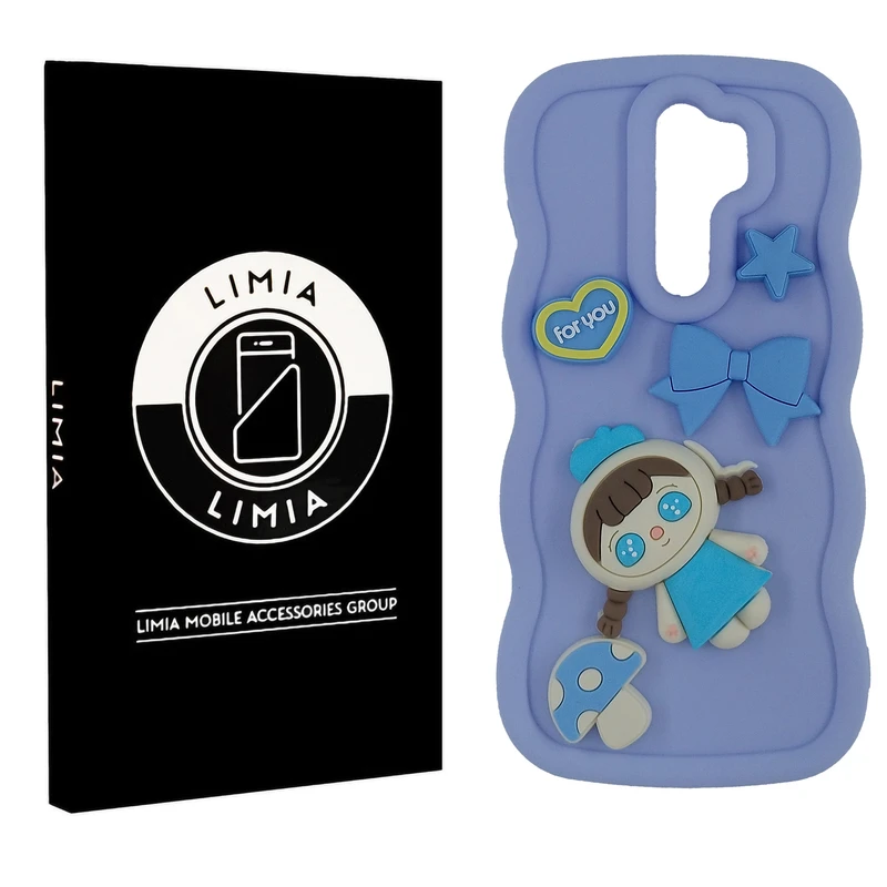 کاور لیمیا مدل عروسکی برجسته مناسب برای گوشی موبایل شیائومی Redmi Note 8 Pro