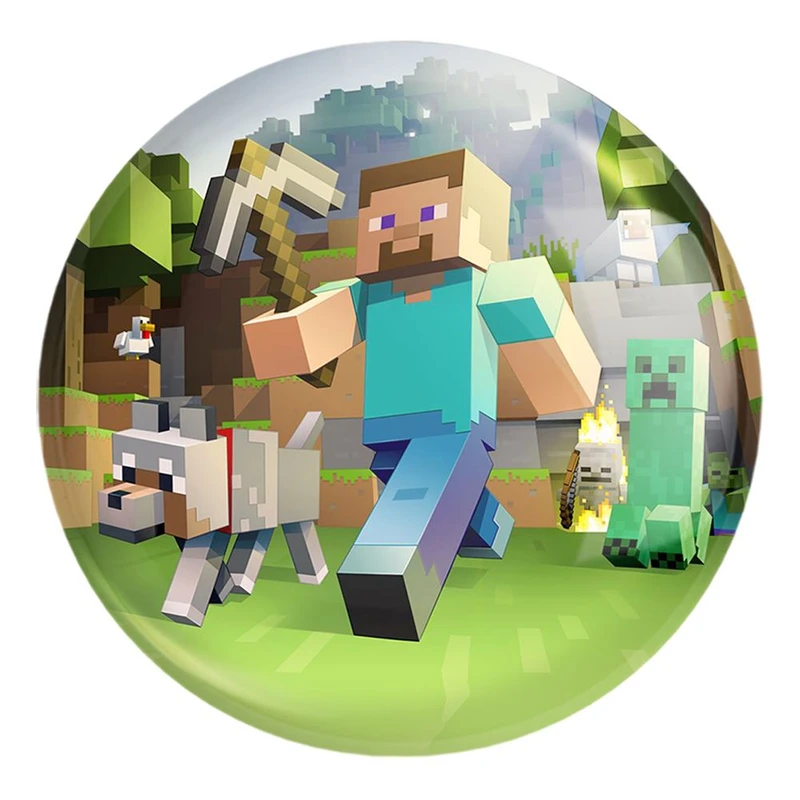 پیکسل خندالو طرح بازی ماینکرافت Minecraft کد 23258 مدل بزرگ