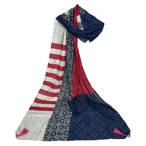 شال زنانه مدل نخی چند تکه 