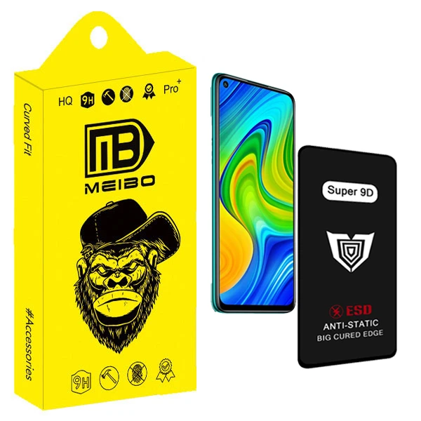 محافظ صفحه نمایش میبو مدل Super 9D Touch مناسب برای گوشی موبایل شیائومی Redmi Note 9