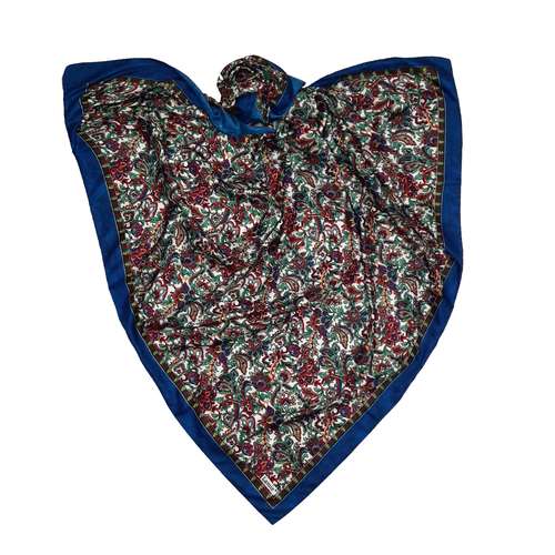 روسری زنانه لمیز مدل گلریز کد 2