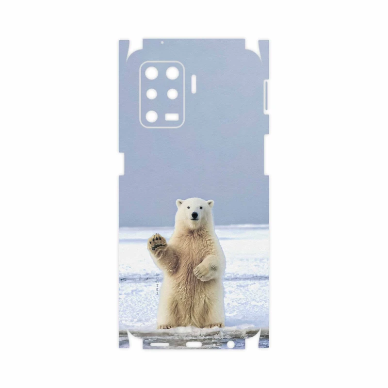 برچسب پوششی ماهوت مدل Polar-bear-FullSkin مناسب برای گوشی موبایل اپو A94 4G