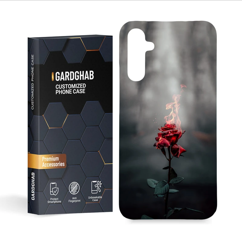 کاور گارد قاب مدل گل مناسب برای گوشی موبایل سامسونگ Galaxy A34 5G